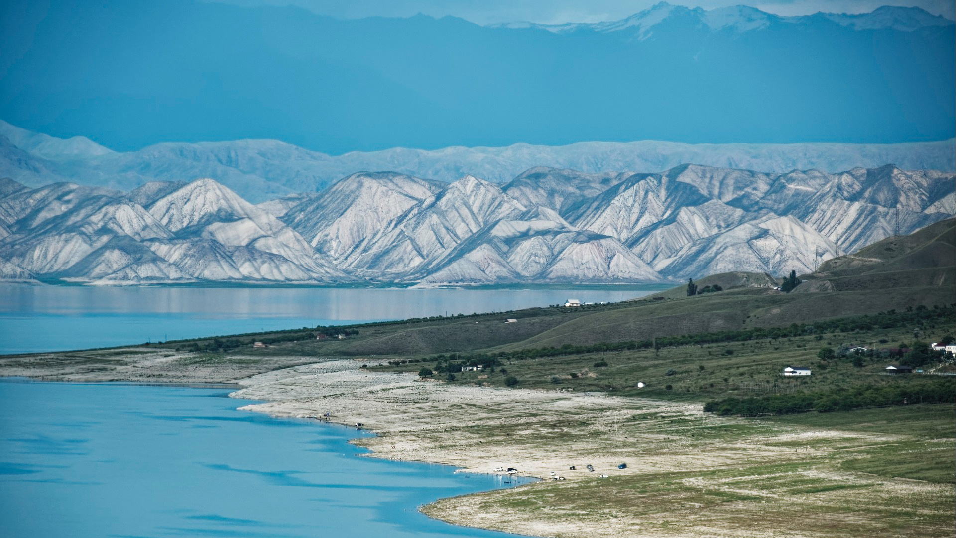 Mountain range in Kyrgyzstan