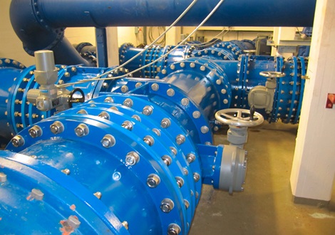 A water treatment plant applied AVK valves to refurbish water