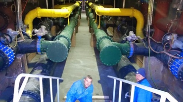 AVK products used for water treatment plant