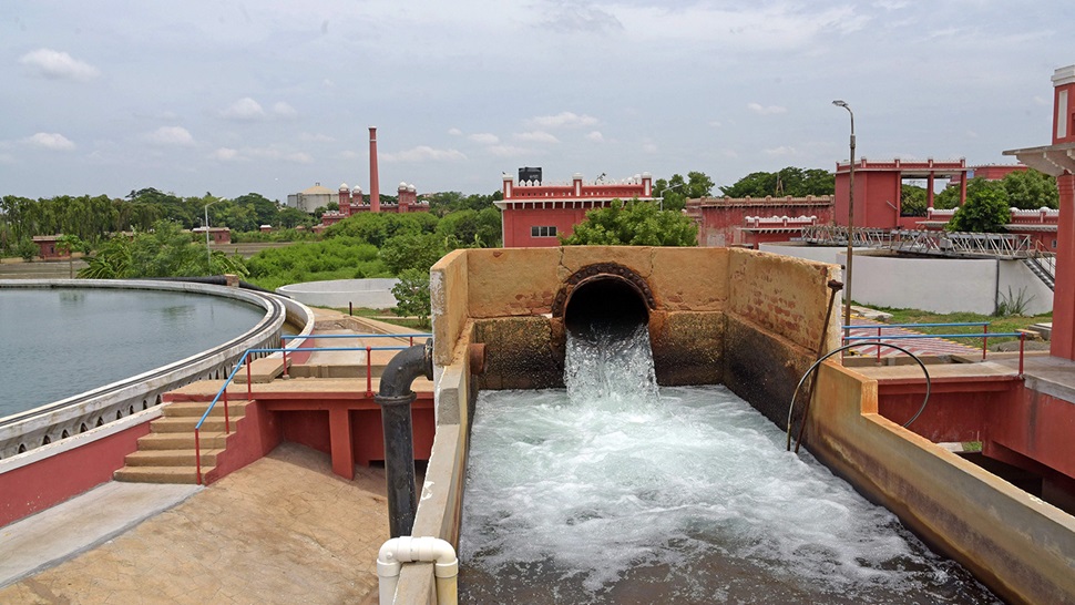 Kilpauk water treatment plant with Glenfield valve installed