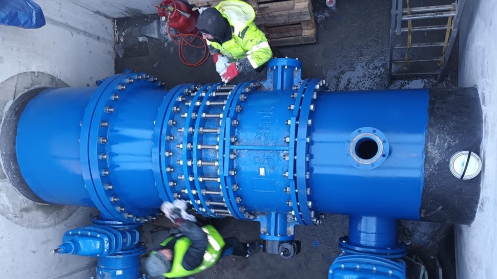 Valve installation in Czech Republic