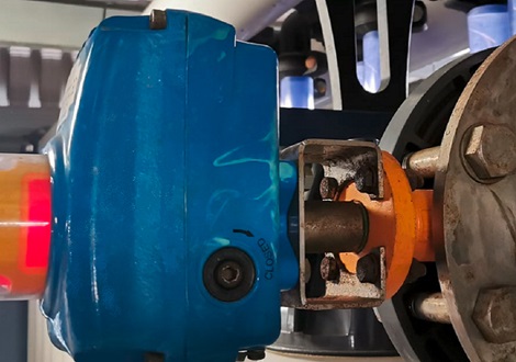 AVK Wouter Witzel butterfly valve installed at the plant