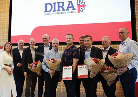 Winner photo from the DIRA award 2024