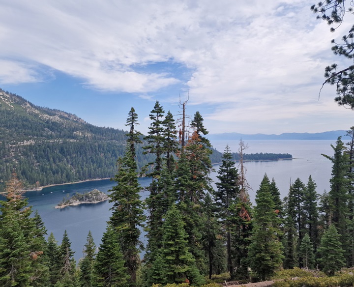 Lake Tahoe, the clearest lake in the US 