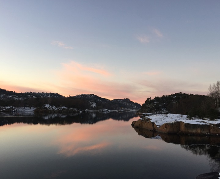 Sunset in Norway