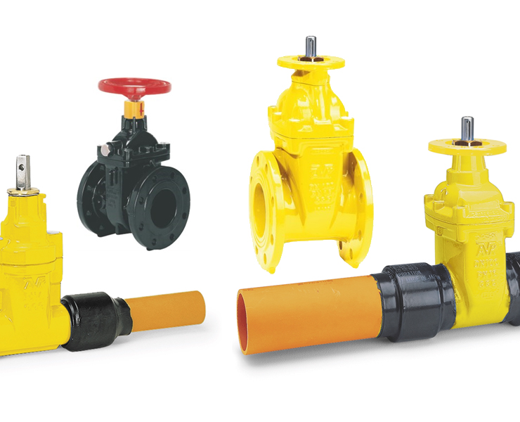 Gas gate valves from AVK