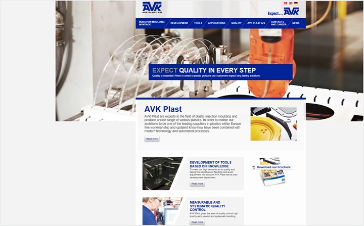 AVK Plast Banner Web